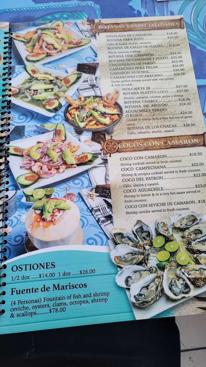 Mariscos El Titanic Menu - Image 3
